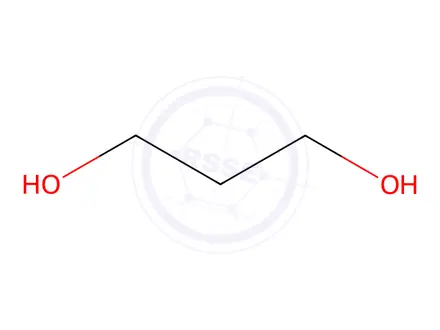 Chemical structure of Propanediol