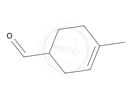 Chemical structure of 4-methyl-3-cyclohexene-1-carbaldehyde