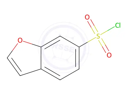 Chemical structure of Benzofuran-6-sulfonyl Chloride