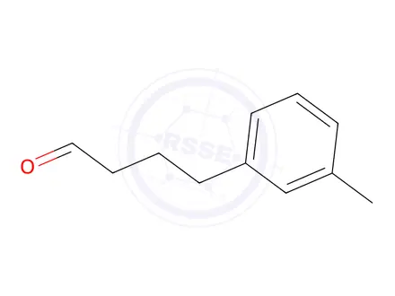 Chemical structure of 4-(M-tolyl)butanal