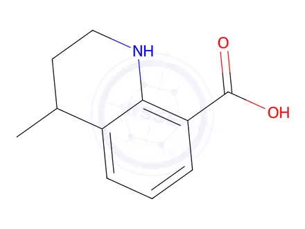 Chemical structure of 4-methyl-1,2,3,4-tetrahydroquinoline-8-carboxylic acid
