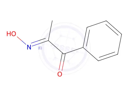 Chemical structure of 1-Phenyl-1,2-propanedione-2-oxime