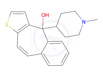 Chemical structure of Ketotifen Impurity 20