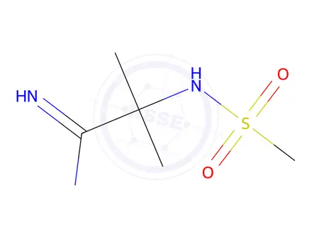 Chemical structure of 2-Methyl-2-(methylsulfonamido)propanimidamide