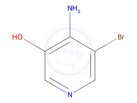 Chemical structure of 4-Amino-5-bromopyridin-3-ol