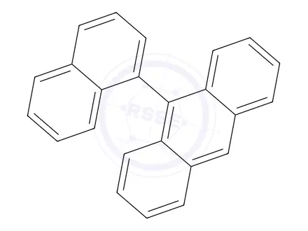 Chemical structure of 9-(1-Naphthyl)Anthracene