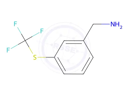 Chemical structure of (3-((Trifluoromethyl)thio)phenyl)methanamine