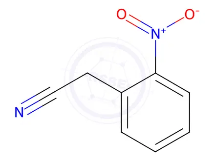Chemical structure of 2-Nitrophenylacetonitrile