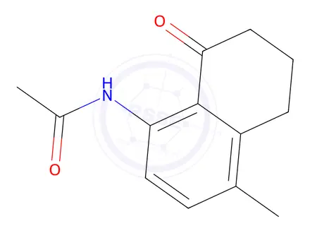 Chemical structure of Dithranol Impurity 13