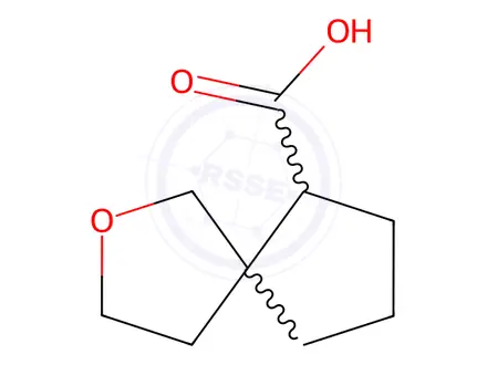 Chemical structure of 2-Oxaspiro[4.4]nonane-6-carboxylic acid