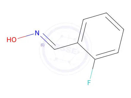 Chemical structure of Benzaldehyde, 2-fluoro-, oxime, (E)-(9CI)