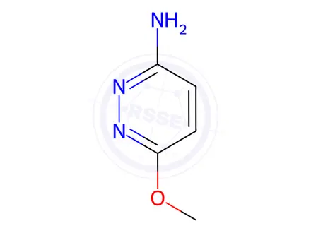 Chemical structure of 3-Amino-6-methoxypyridazine