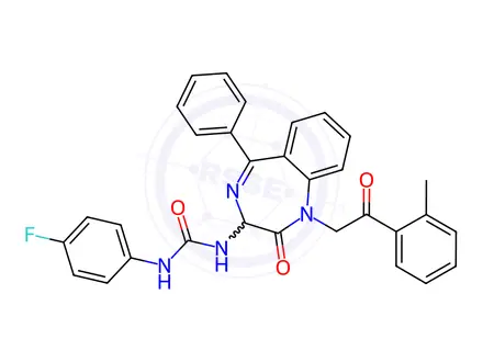 Chemical structure of YM 022 Impurity 63