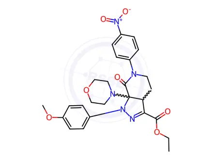 Chemical structure of Apixaban Impurity 436