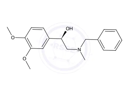 Chemical structure of N-Benzyl (-)-Normacromerine