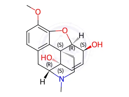 Chemical structure of Codeine Phosphate Impurity 6 (Codeine Phosphate EP Impurity F)