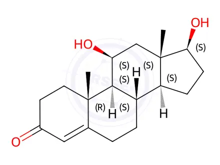 Chemical structure of Testosterone Impurity 162