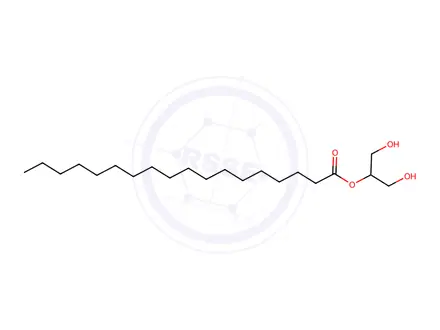 Chemical structure of 2-Monostearin