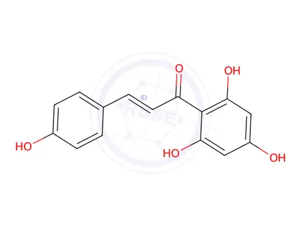 Chemical structure of trans-Naringenin chalcone
