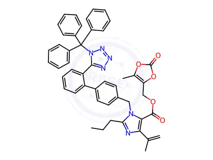 Chemical structure of Olmesartan Medoxomil Impurity F