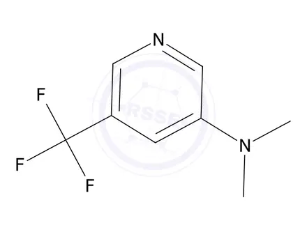 Chemical structure of N,N-Dimethyl-5-(trifluoromethyl)pyridin-3-amine