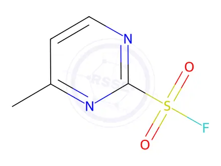 Chemical structure of 4-METHYL-PYRIMIDINE-2-SULFONYL FLUORIDE