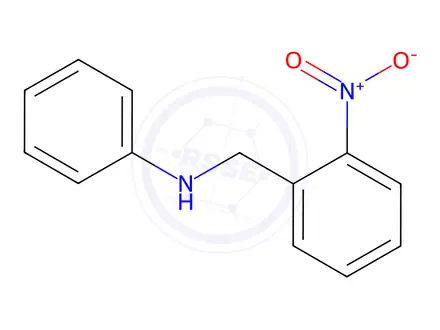 Chemical structure of N-(2-Nitrobenzyl)aniline