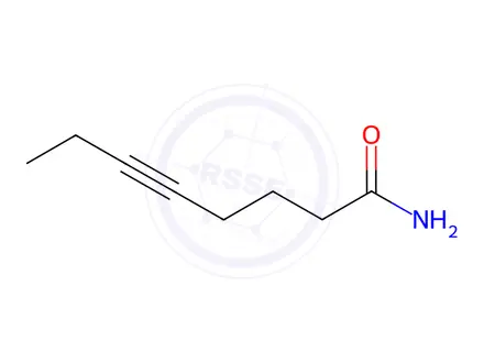 Chemical structure of Oct-5-ynamide