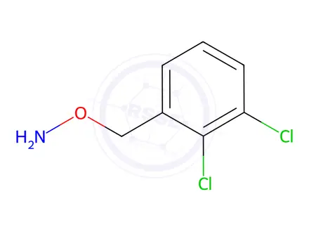 Chemical structure of O-(2,3-dichlorobenzyl)hydroxylamine