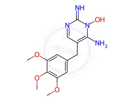 Chemical structure of Trimethoprim 3-N-Oxide