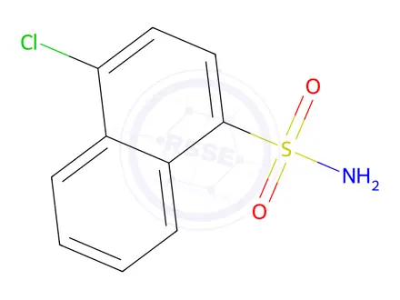 Chemical structure of 4-Chloronaphthalene-1-sulfonamide