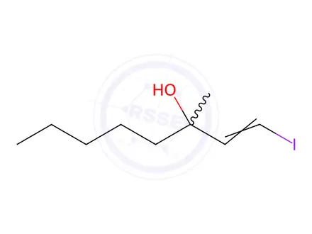Chemical structure of 1-Octen-3-ol, 1-iodo-3-methyl-, (E)-(9CI)