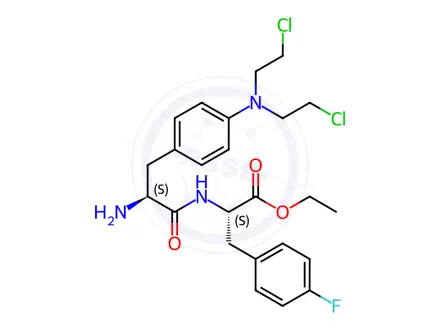 Chemical structure of Melphalan Flufenamide
