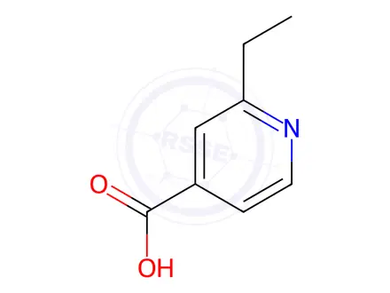 Chemical structure of 2-ethylpyridine-4-carboxylic Acid
