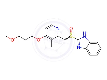 Chemical structure of Rabeprazole