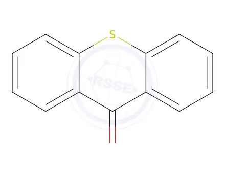 Chemical structure of 9H-thioxanthen-9-one