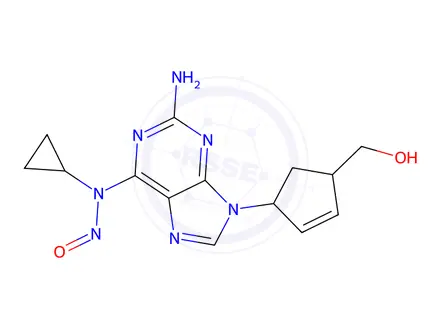 Chemical structure of Abacavir Impurity 14