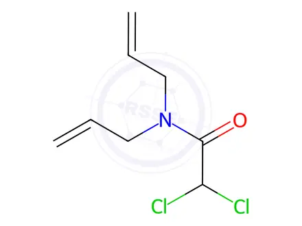 Chemical structure of Dichlormid