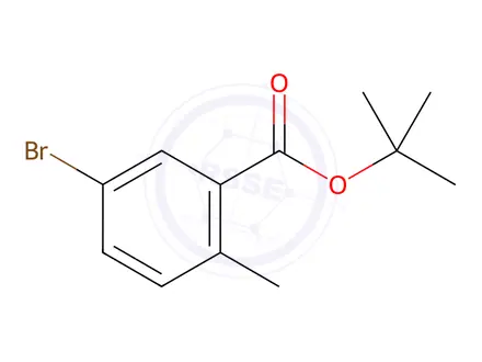 Chemical structure of 5-Bromo-2-methyl-benzoic acid tert-butyl ester