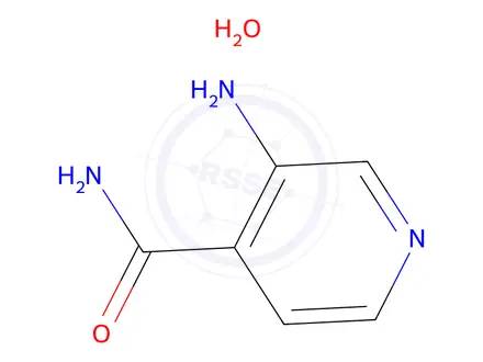 Chemical structure of 3-Aminoisonicotinamide Monohydrate