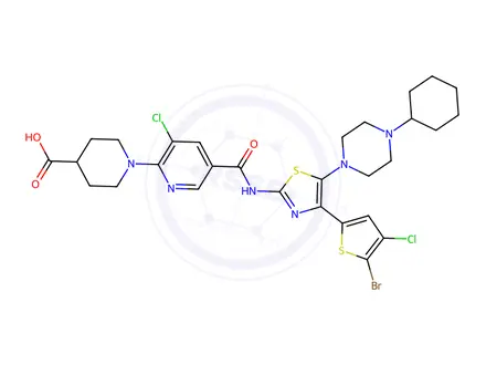 Chemical structure of Avatrombopag Impurity 4