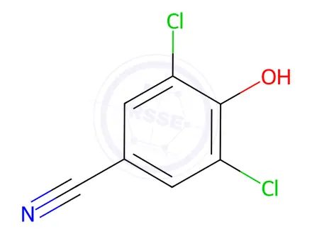 Chemical structure of Chloroxynil
