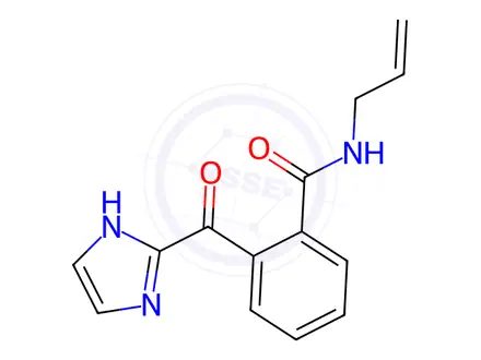 Chemical structure of N-Allyl-2-(1H-imidazole-2-carbonyl)benzamide