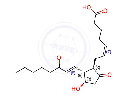 Chemical structure of Alprostadil (Prostaglandin E1) Impurity 14