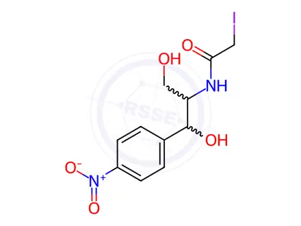 Chemical structure of monoiodoamphenicol