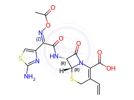 Chemical structure of Cefdinir Impurity S (CP)
