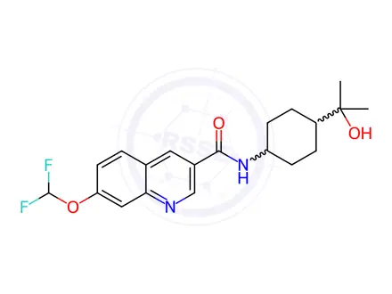 Chemical structure of GSK-2894631A
