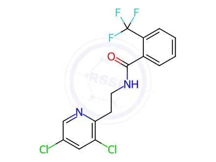 Chemical structure of Fluopyram Impurity 2