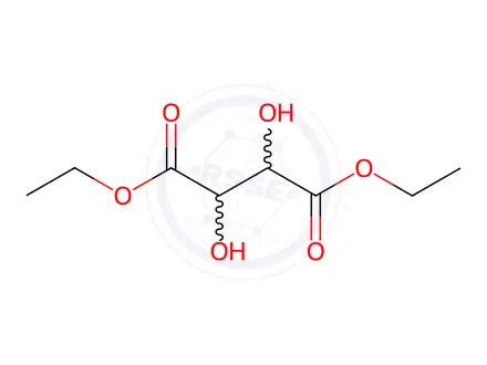 Chemical structure of 1,4-DIethyl 2,3-dihydroxybutanedioate