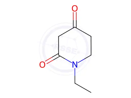 Chemical structure of 1-Ethylpiperidine-2,4-dione